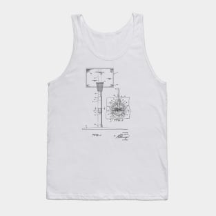 Adjustable Basketball Goal Vintage Patent Hand Drawing Tank Top